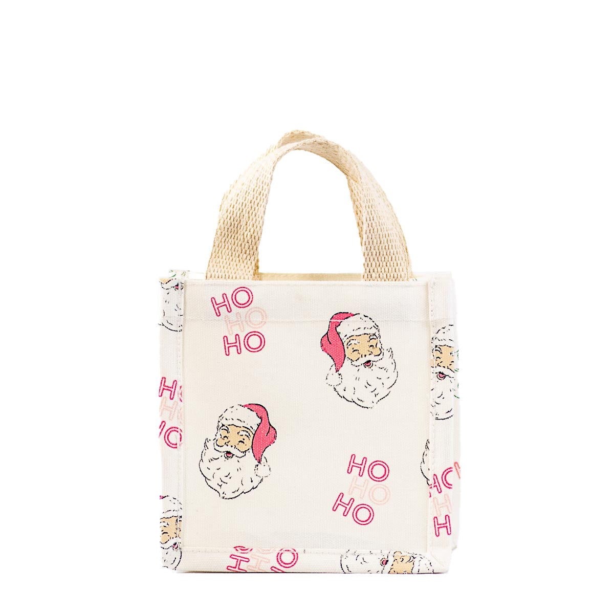 Ho Ho Ho Santa Mini Gift Tote