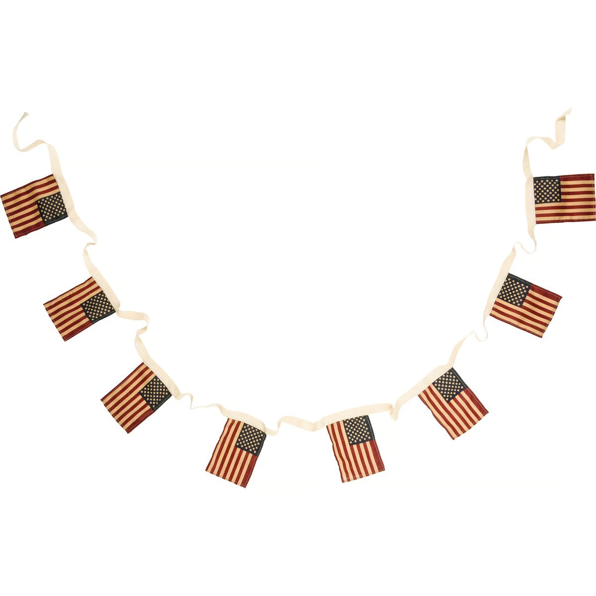 Primitive Flag Garland