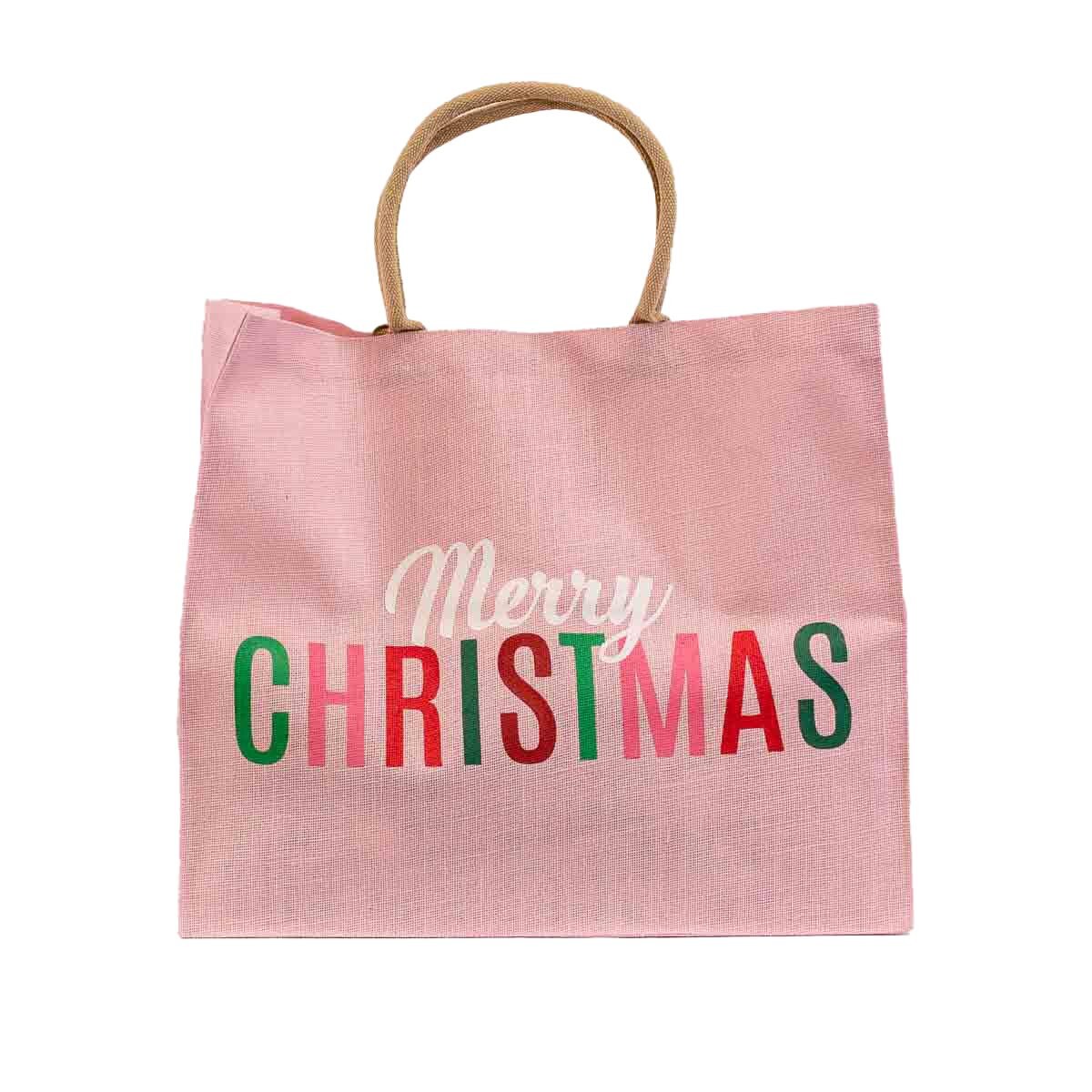 Merry Christmas Candy Carryall Tote