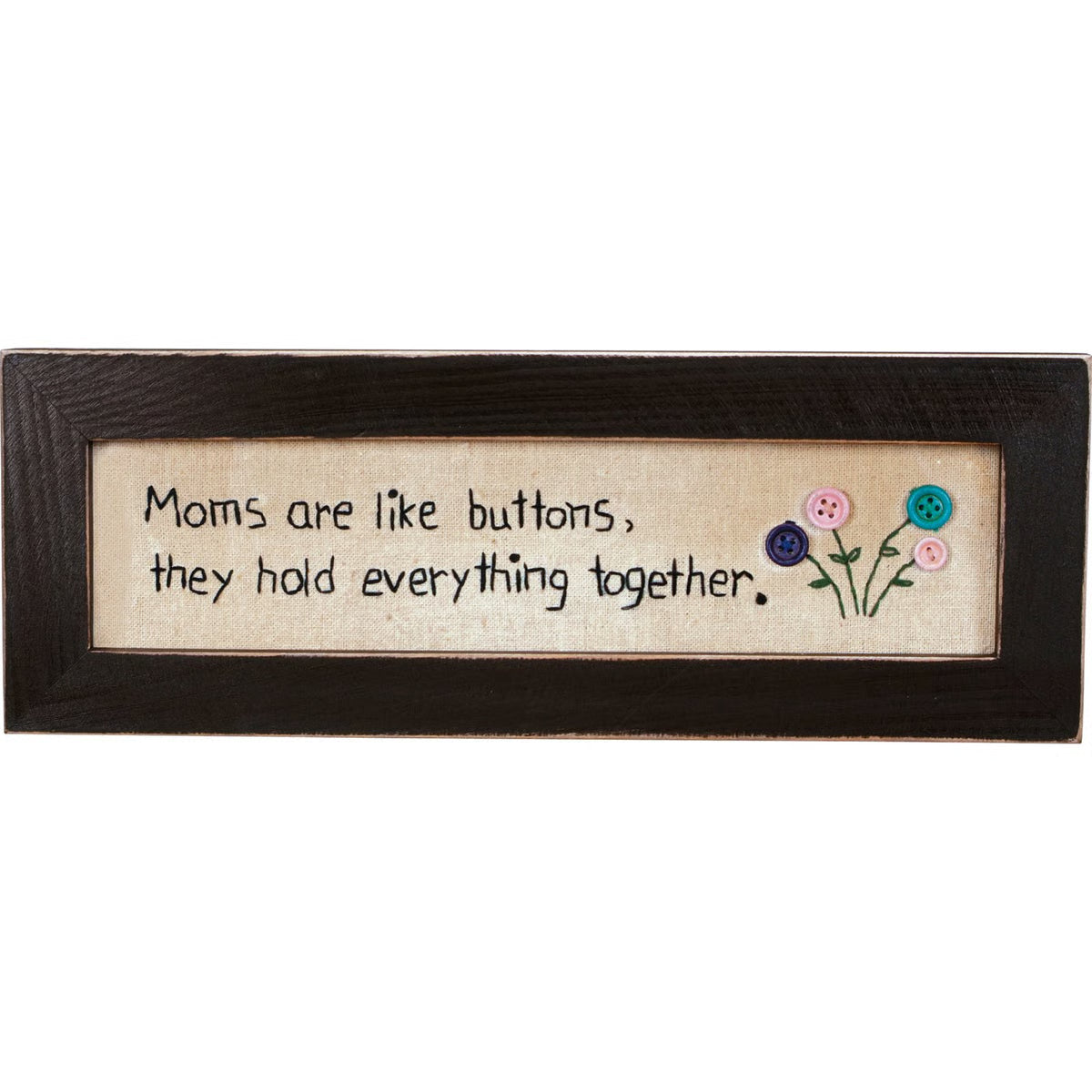 Moms Are Like Buttons Stitchery