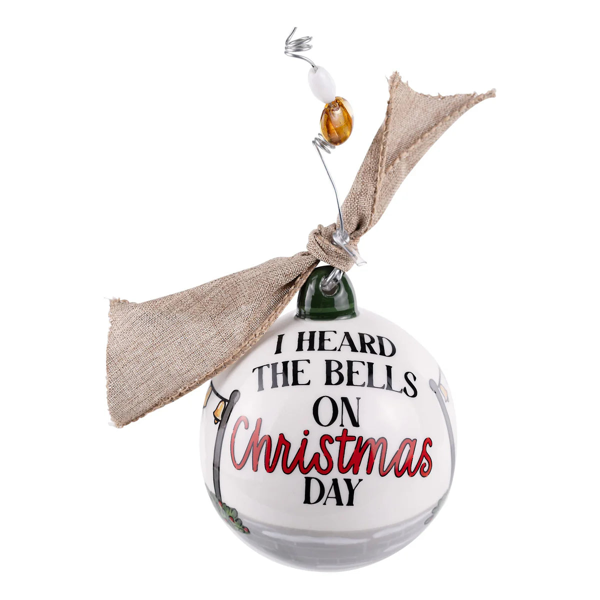 Heard The Bells Church Ornament