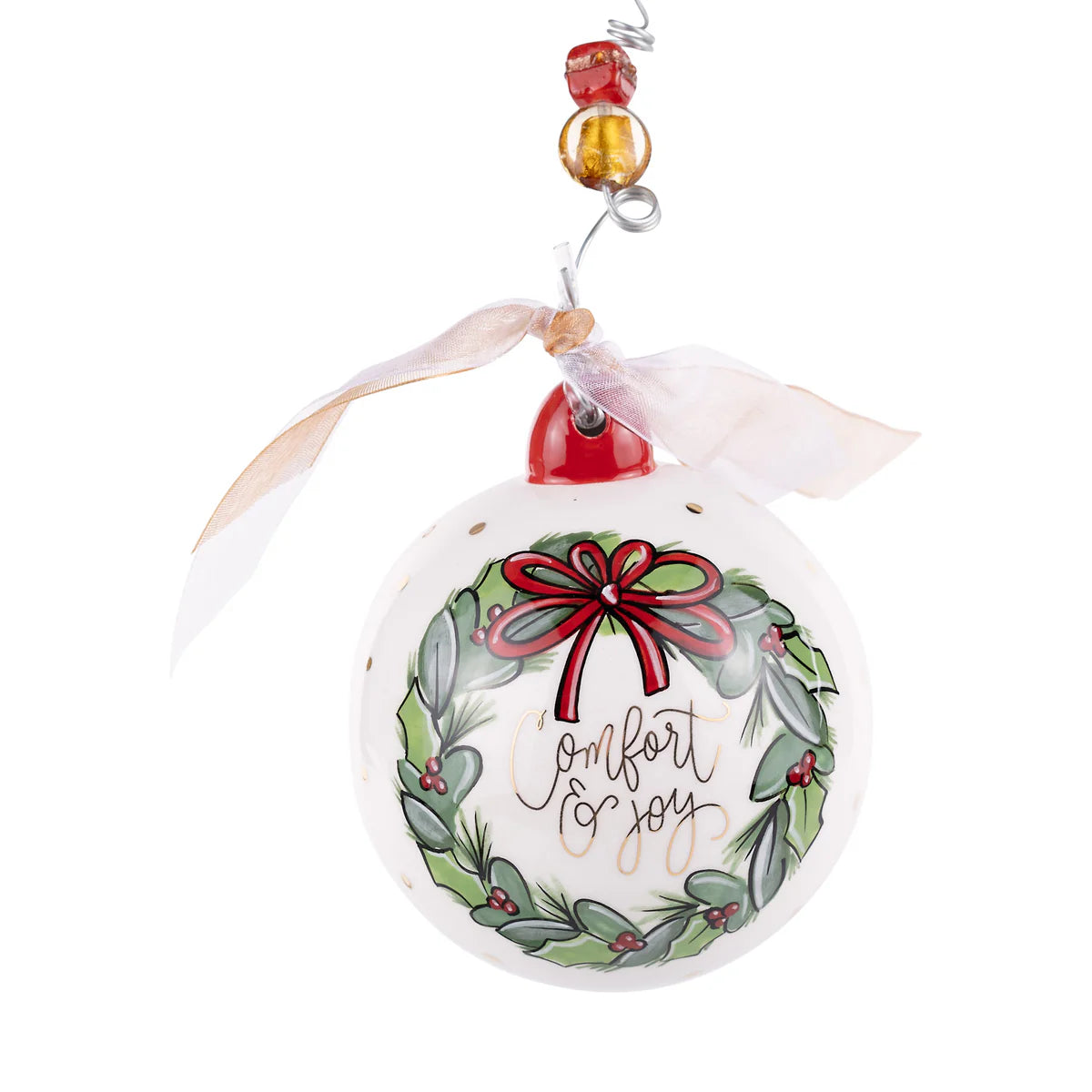 Comfort & Joy Wreath Ornament