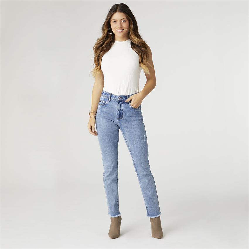 Raw Bottom Everstretch Jeans
