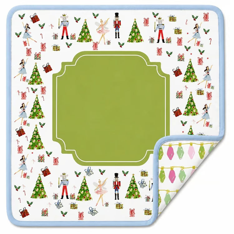 Holiday Lights Mahjong Mat