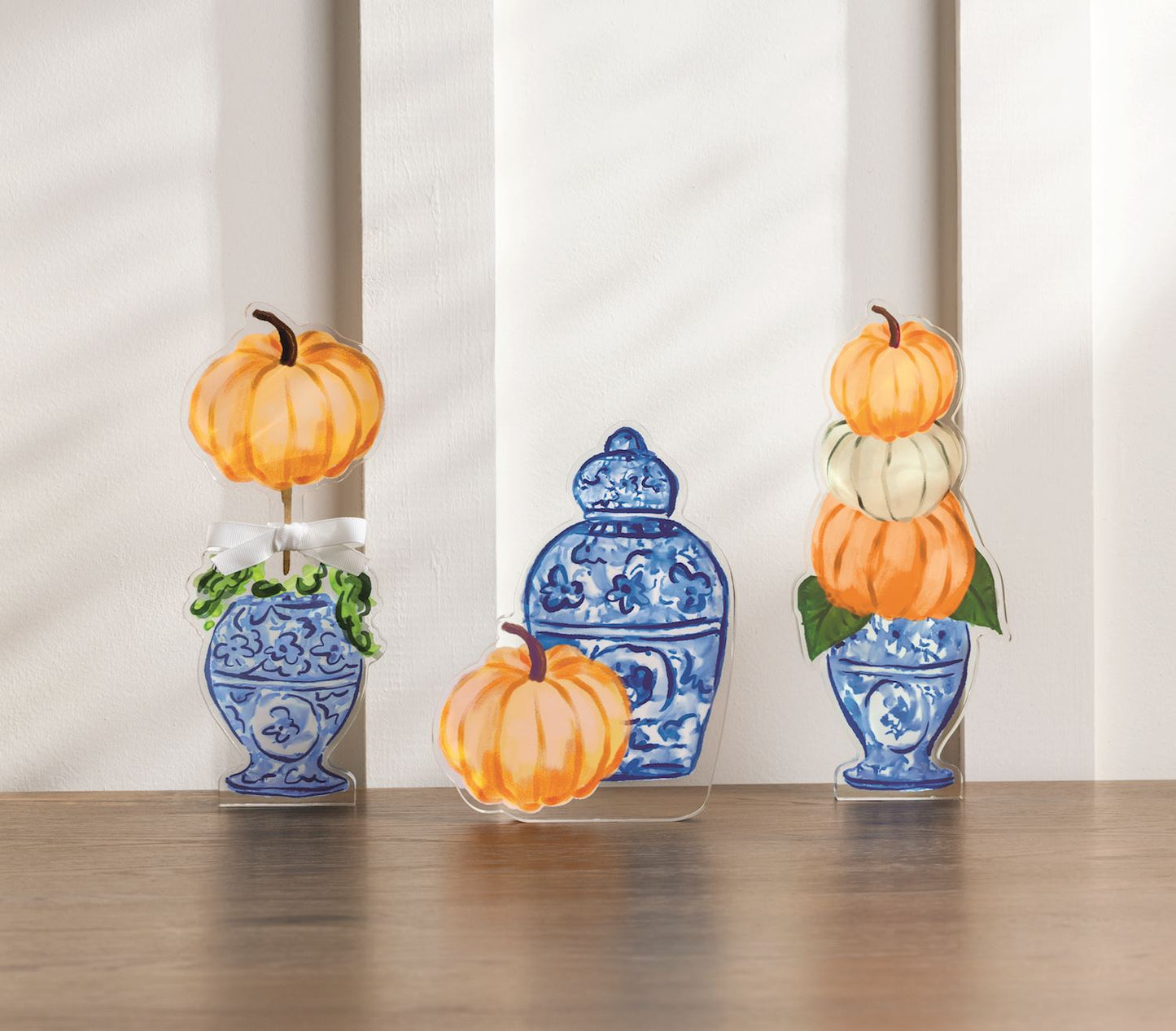 Pumpkin Topiary Sitter
