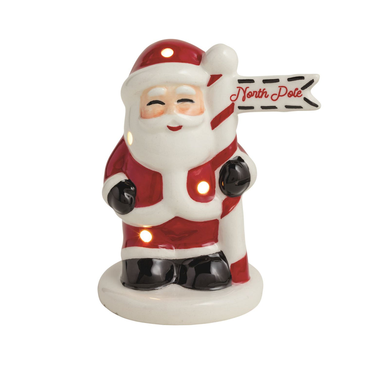 Santa Light Up Sitter