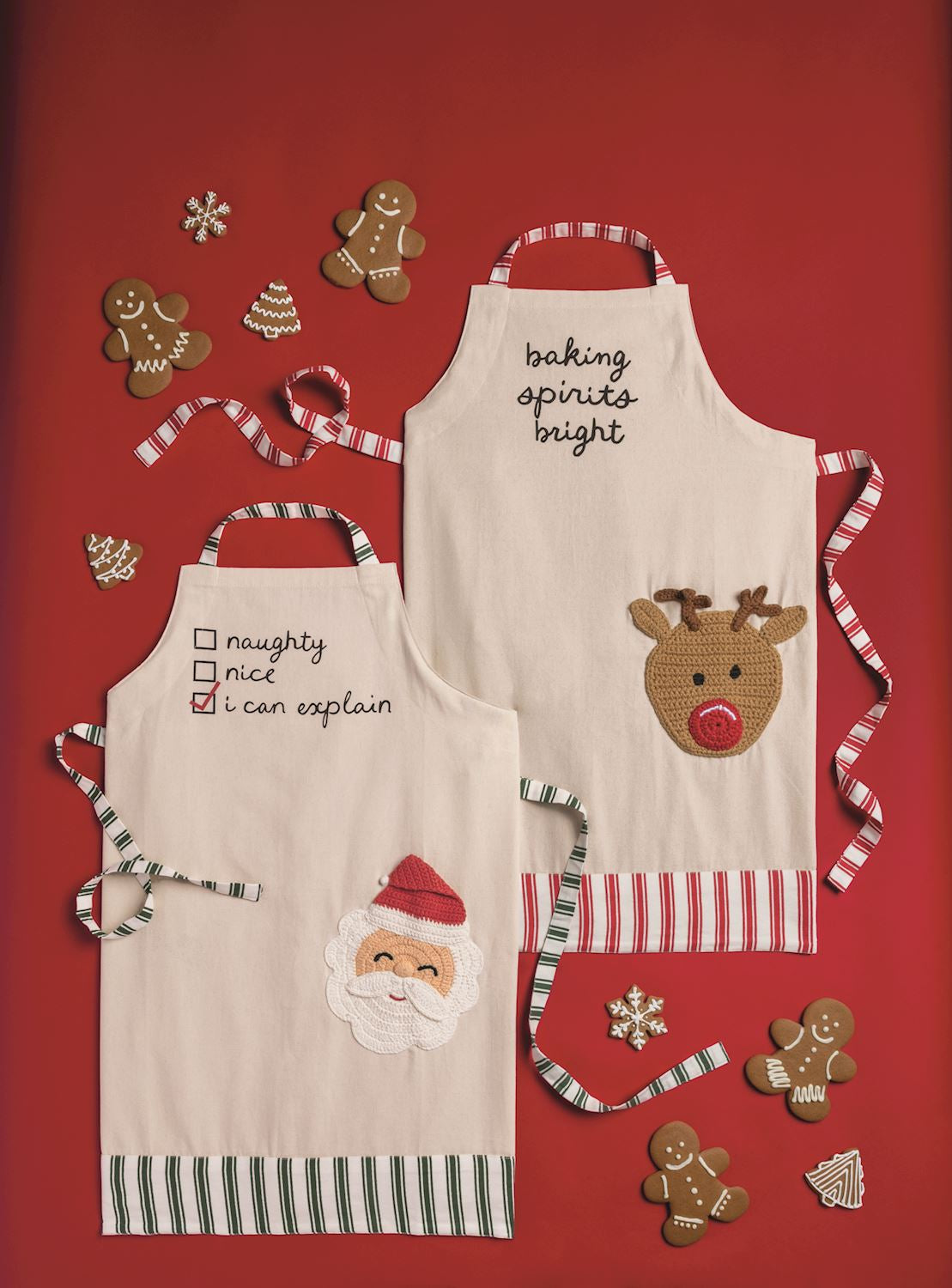 Christmas Pocket Aprons