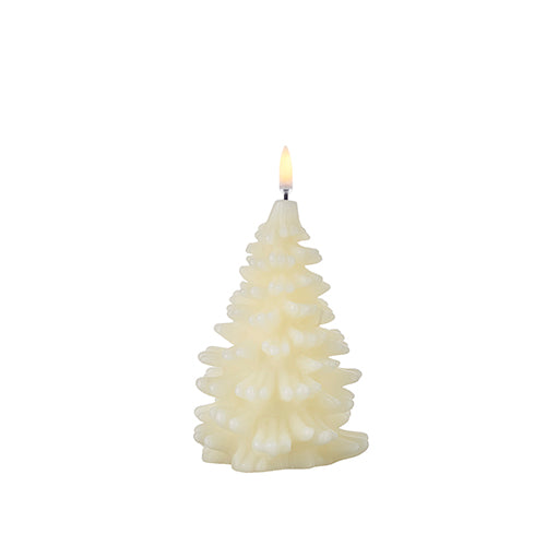 Ivory Christmas Tree Candle