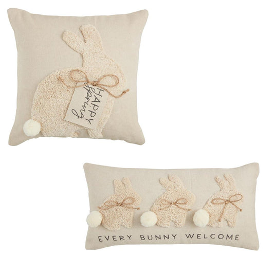 Bunny Tufted Pillows