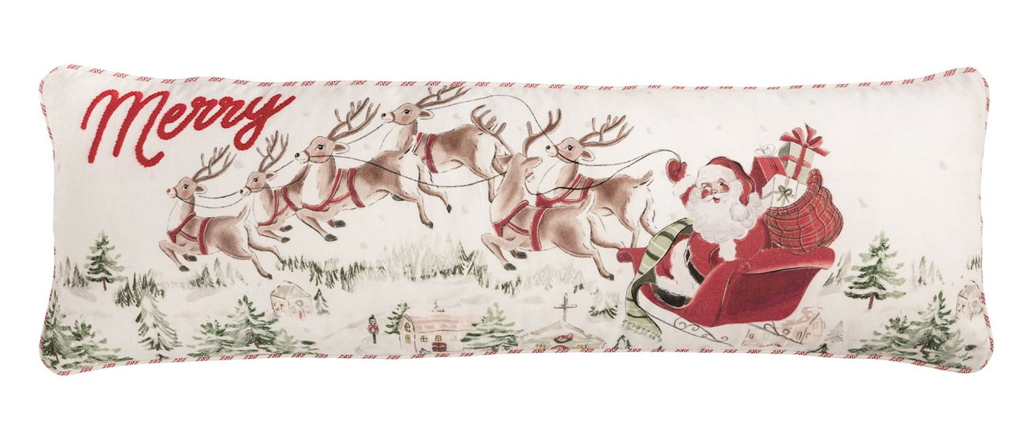 Santa Scene Pillow