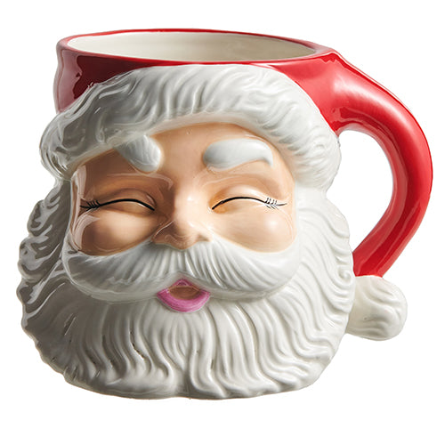 Red Santa Container 7.5''