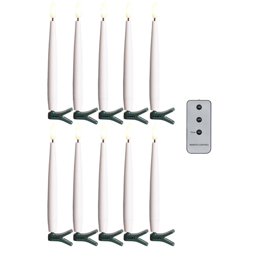 Clip On Lighted Candles