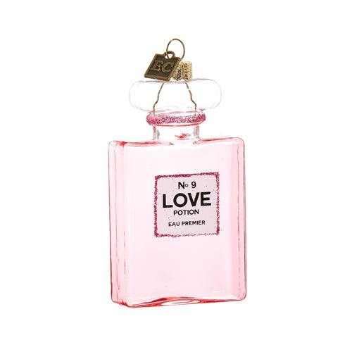 Pink Love Potion No. 9 Ornament 4''