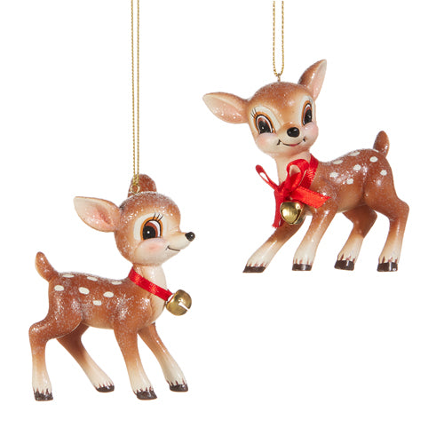 Vintage Cutesy Deer Ornament