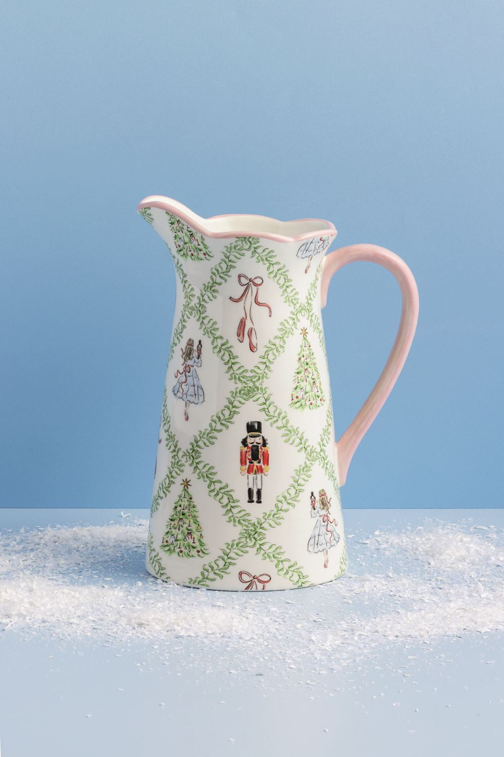 Winter Wonderland Nutcracker Pitcher