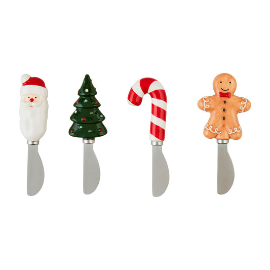 Ceramic Christmas Spreaders
