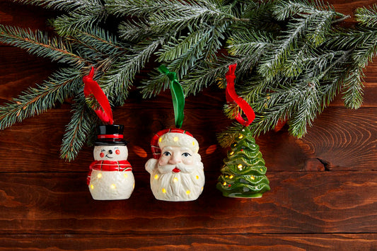 Classic Christmas Light-Up Ornaments