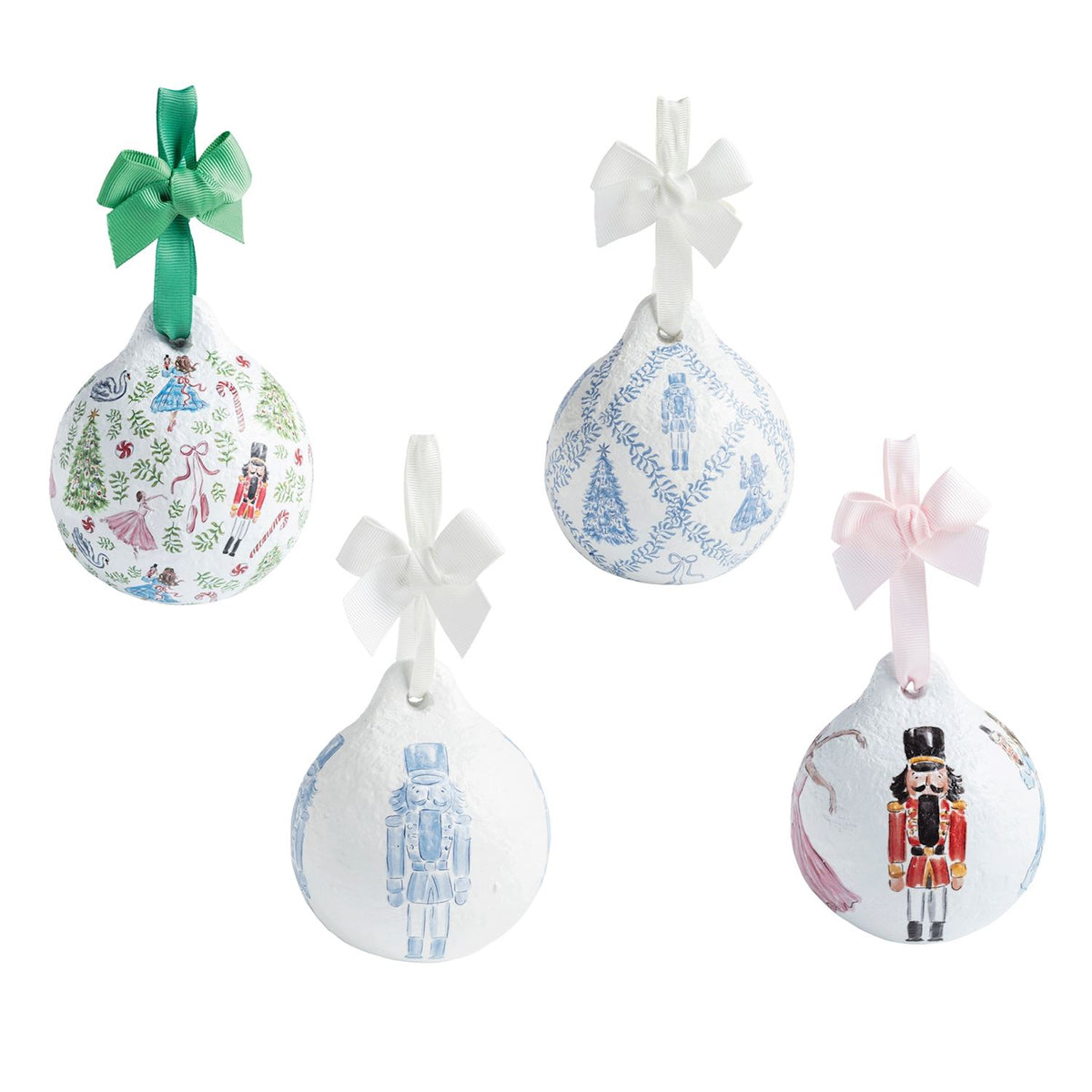 Nutcracker Paper-Mache Ornament