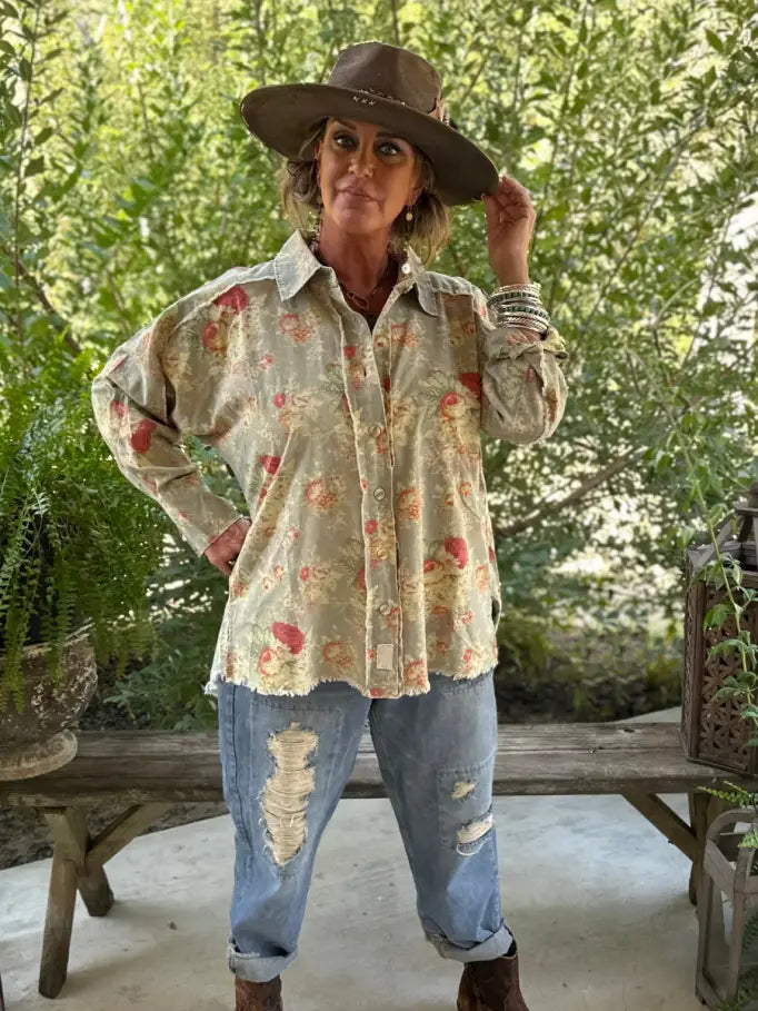 Floral Meadow Top by