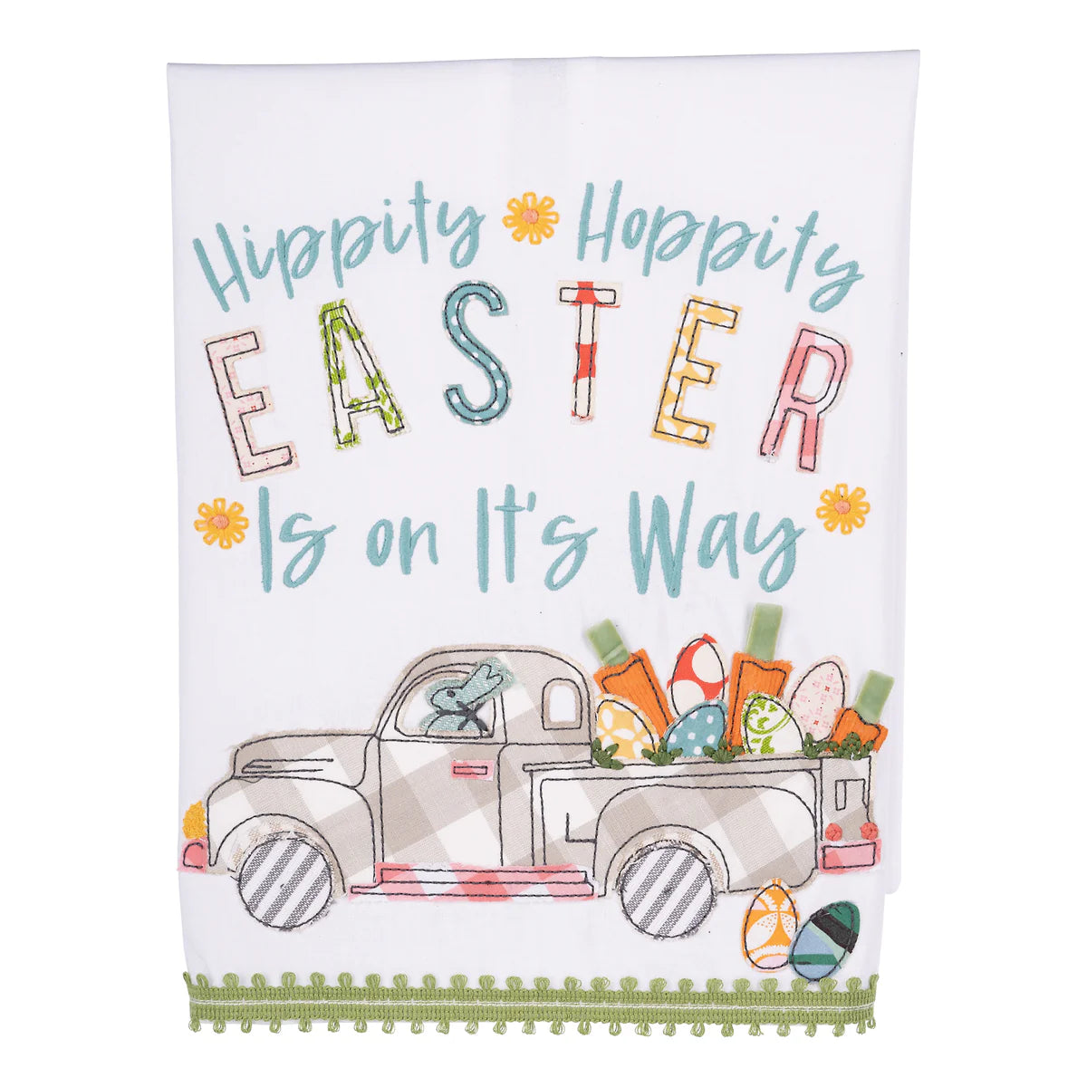 Hippity Hoppity Easter Tea Towel