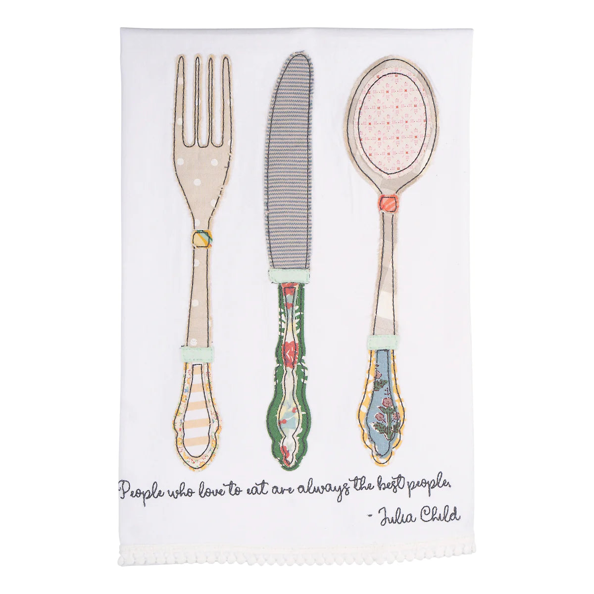 Knife Fork Spoon Tea Towel