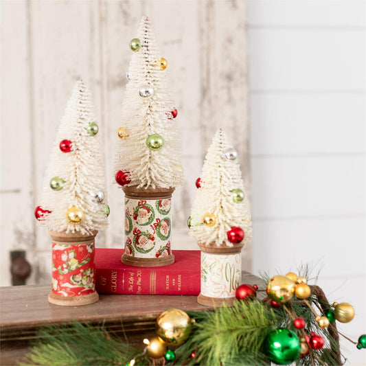 Vintage Spool Christmas Trees