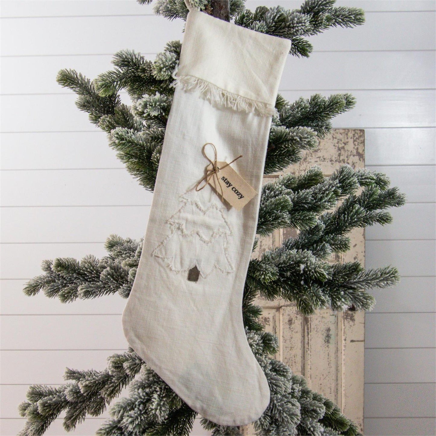 Raggedy Tree Stocking