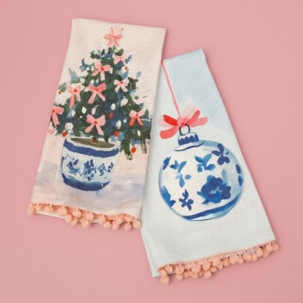 Blush Berry Tea Towels