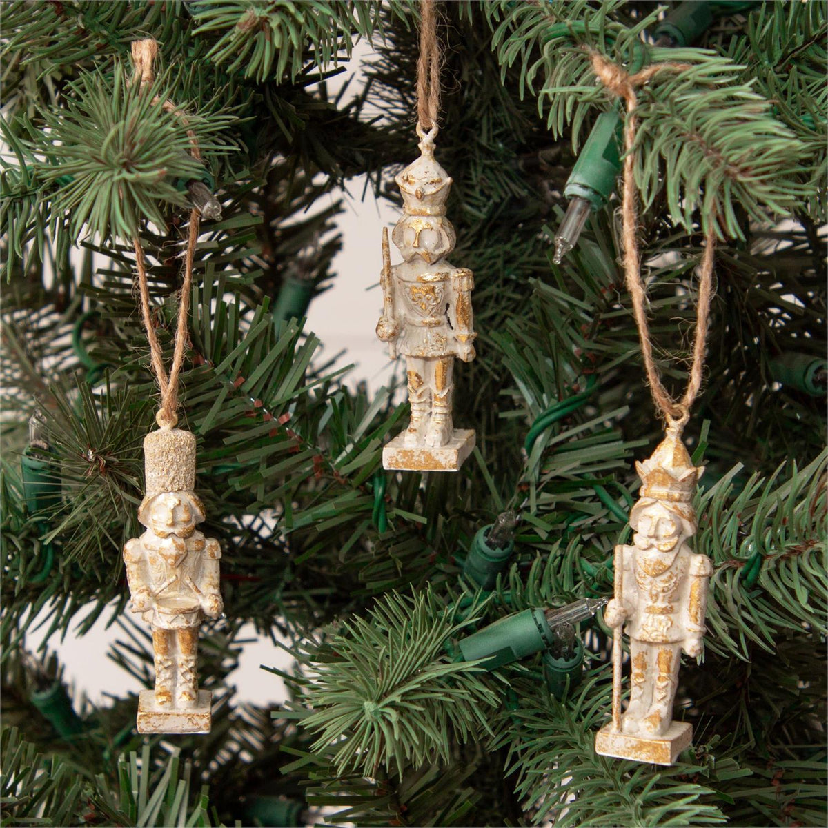 Champagne Nutcracker Ornament