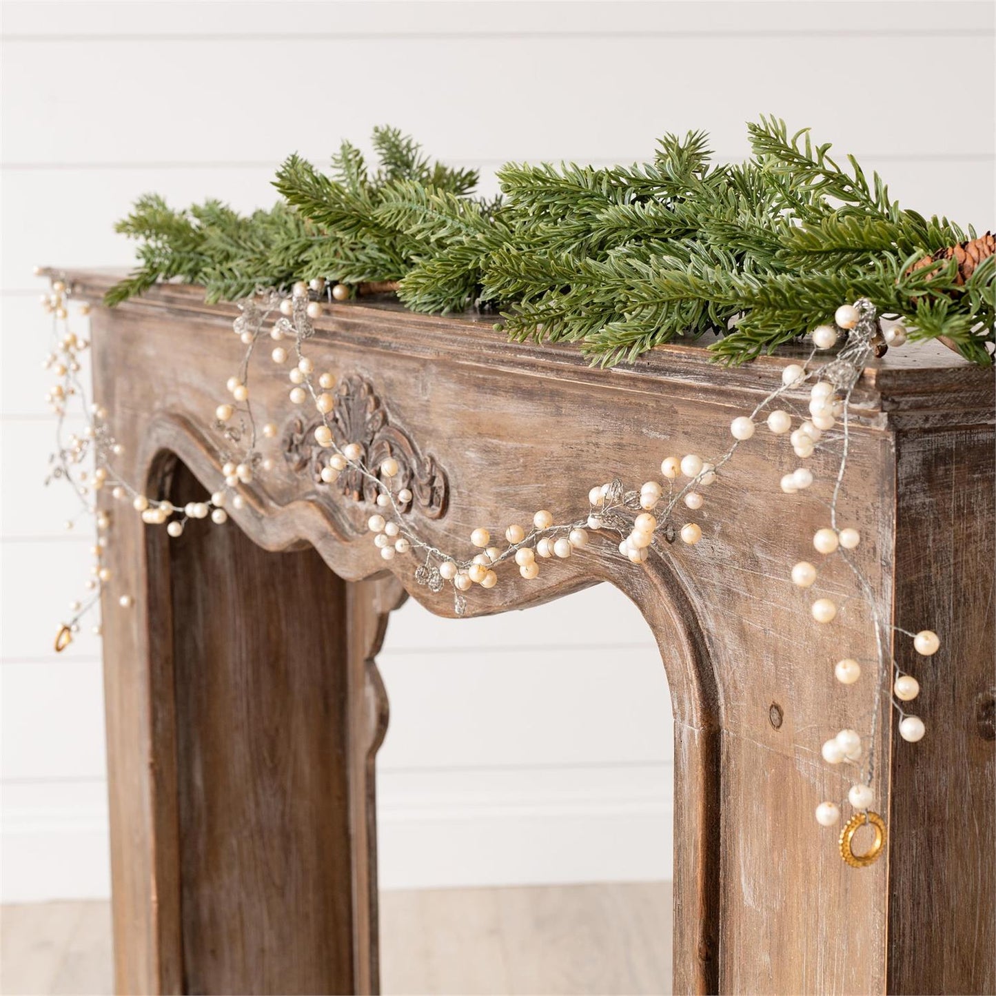 Silver & Gold Beaded Garland