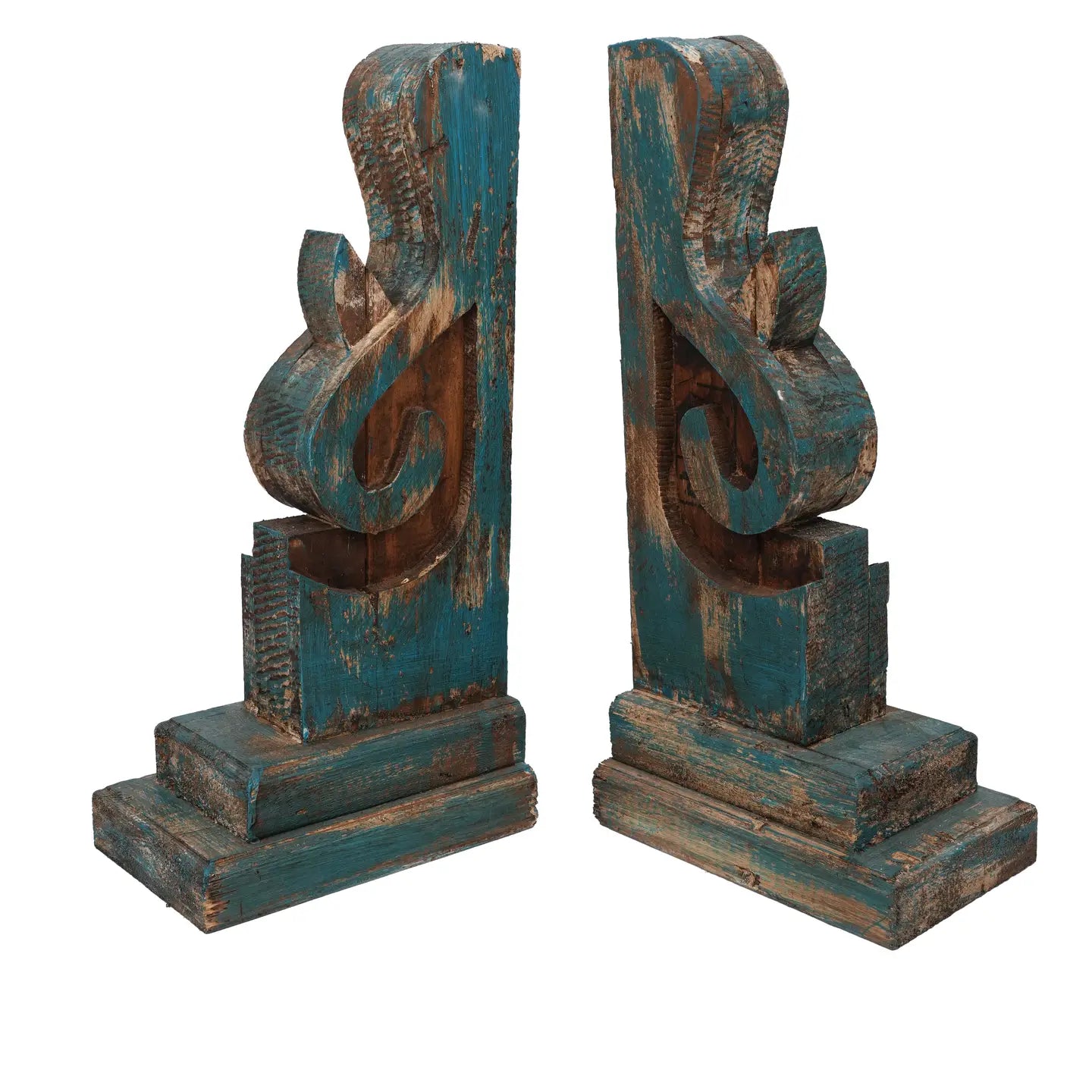 Turquoise Creekside Farmhouse Corbel
