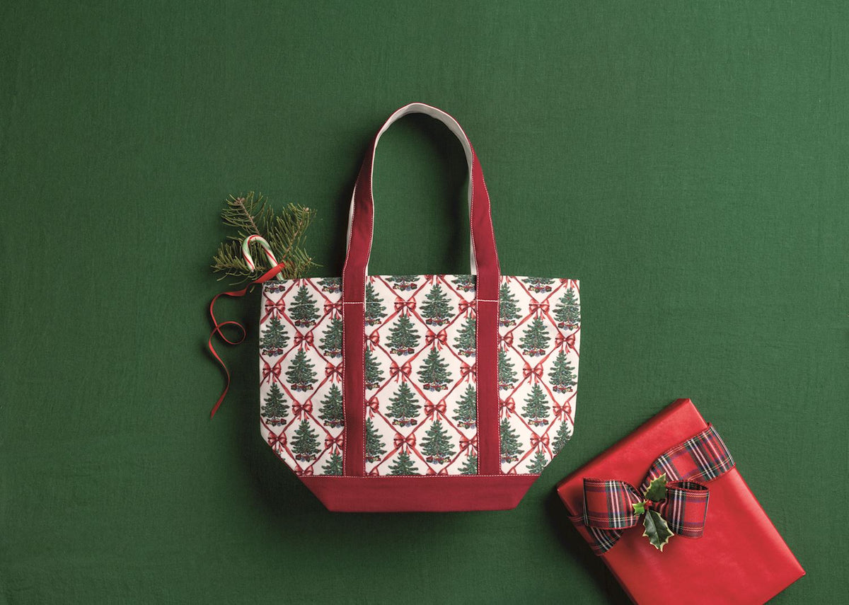 Holiday Canvas Tote