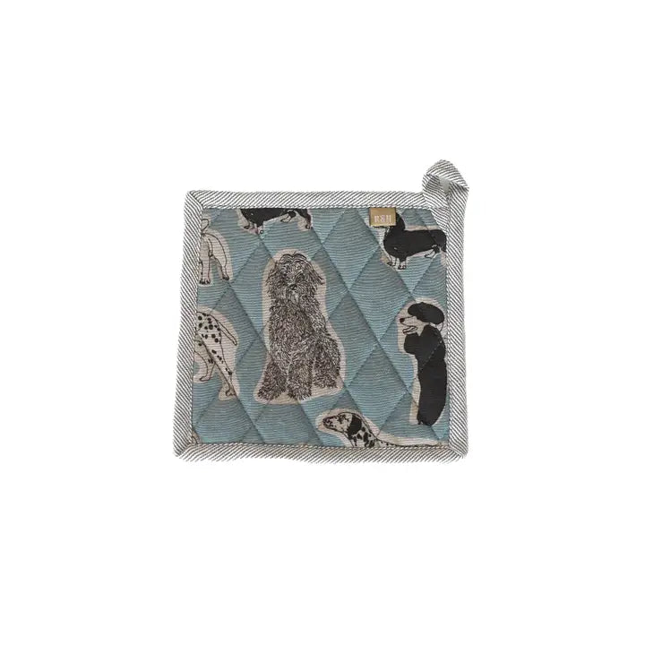 Blue Haze Dog Pint Trivet Pot Holder