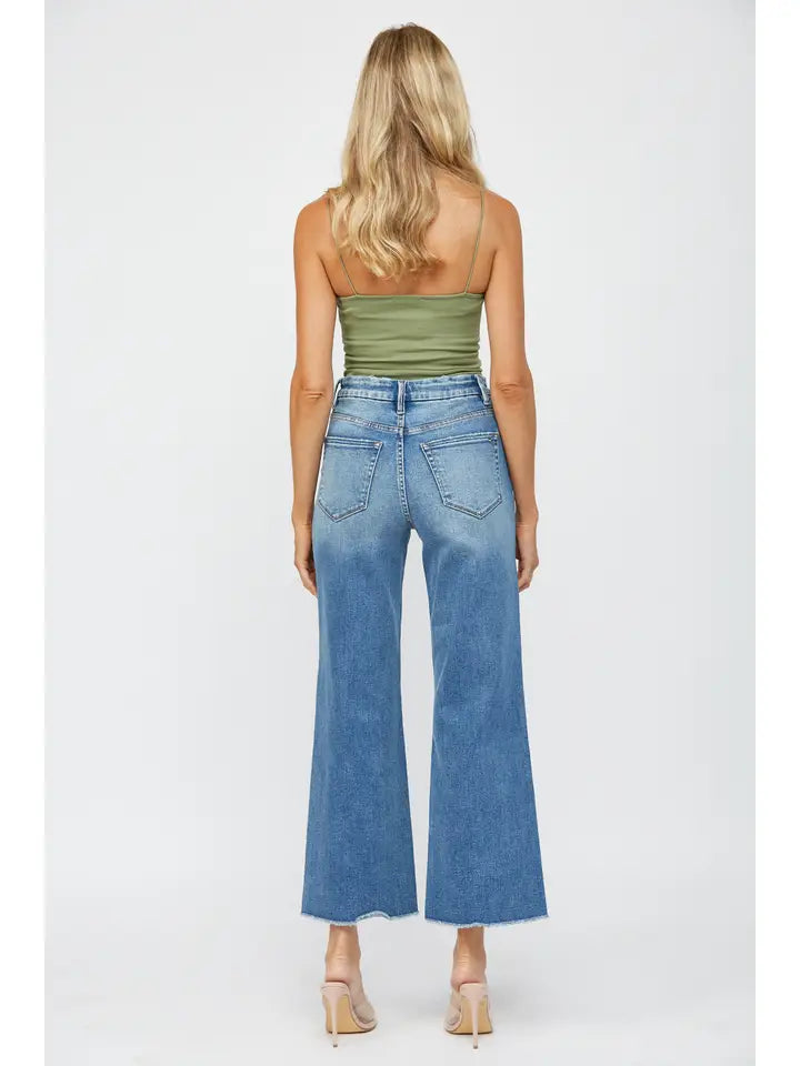Festival Stretch Super High-Rise Wide Leg Jean