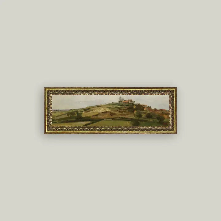 View Of Lormes Framed Art