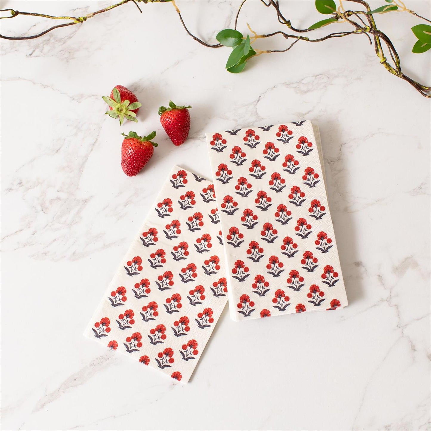 Americana Block Print- Paper Guest Towels