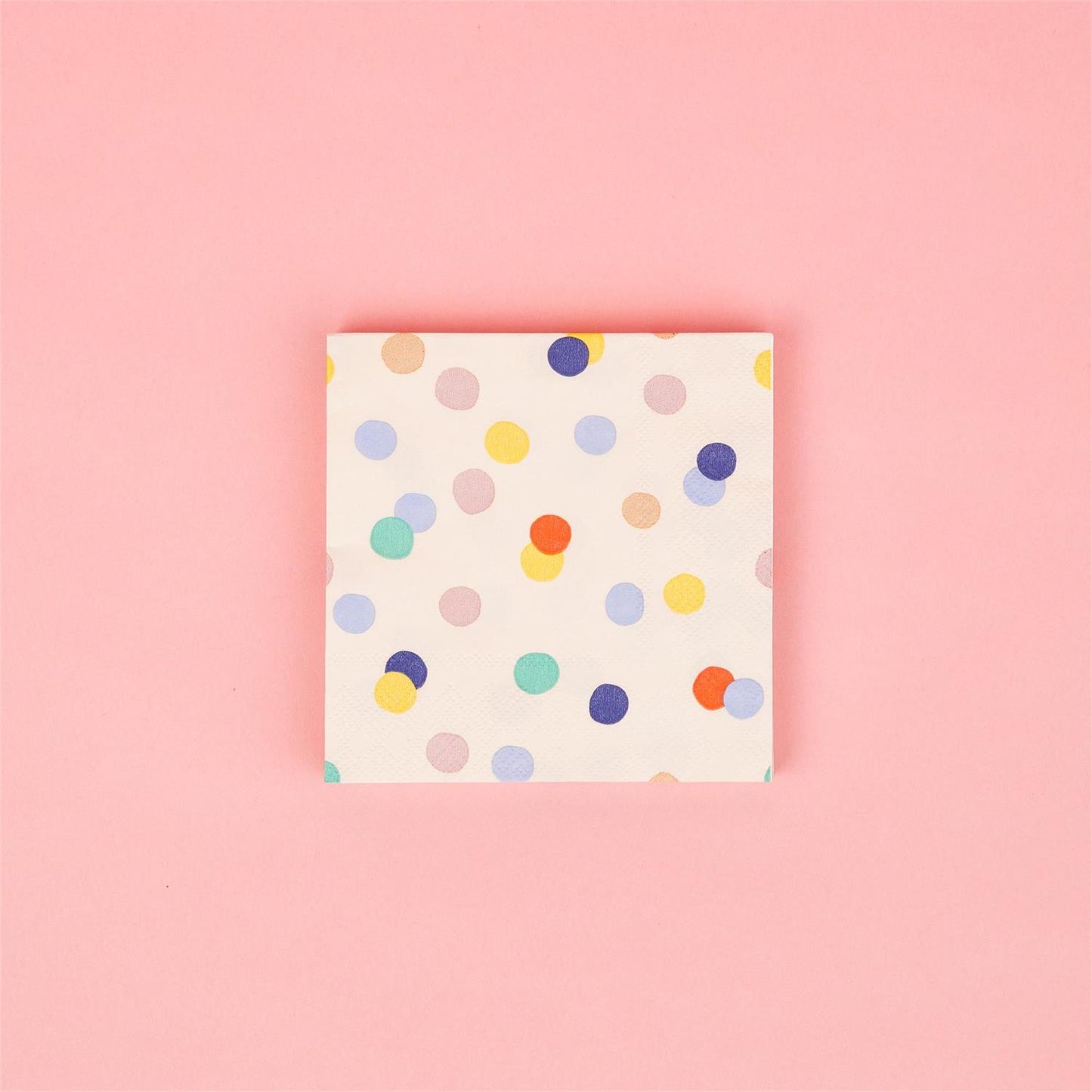Paper Beverage Napkins - Confetti
