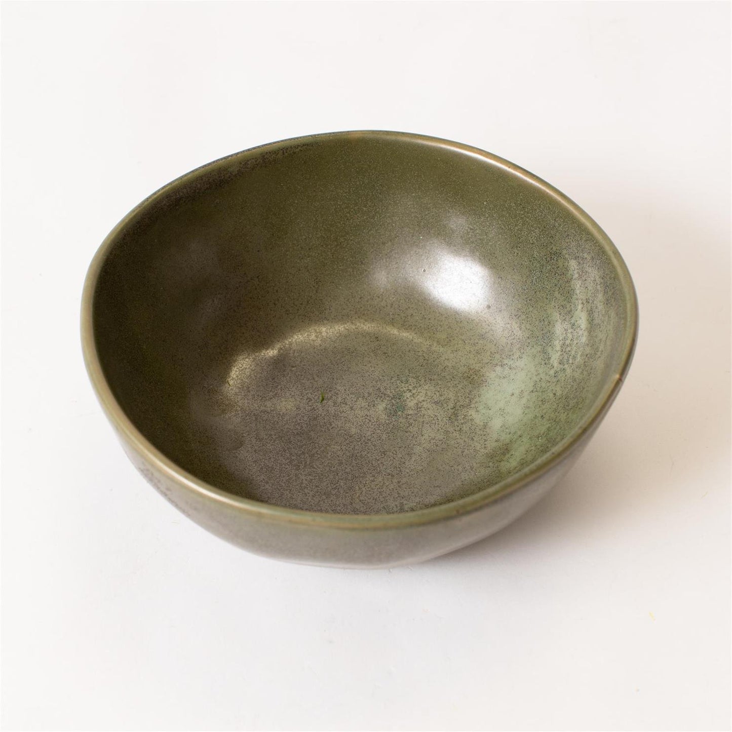 Green Reactive Glaze Bowl