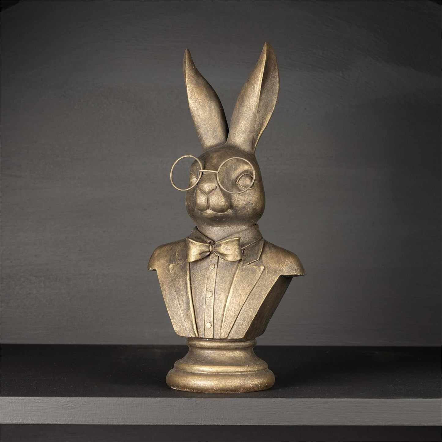 Bespectacled Rabbit Bust