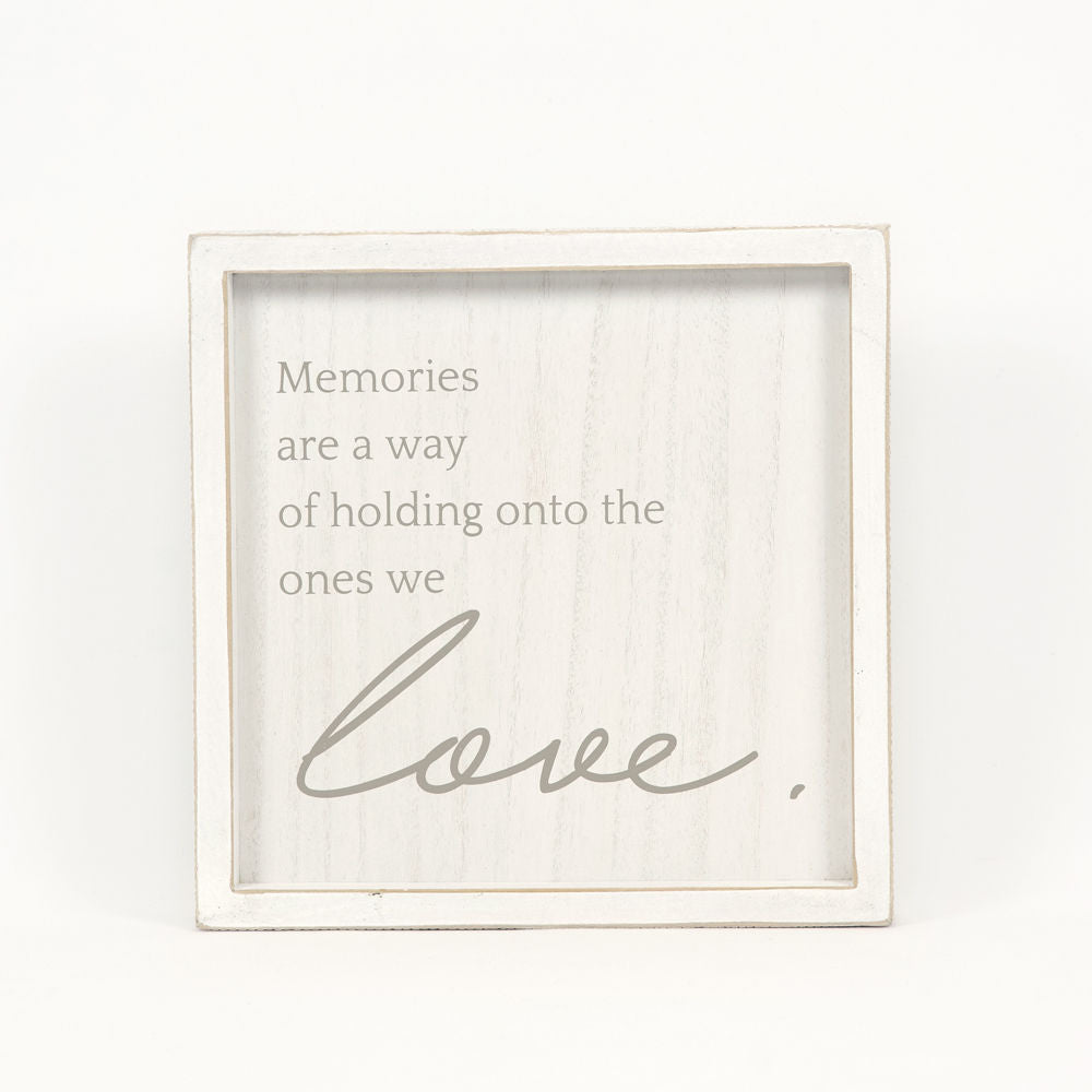 Memories Wood Sign