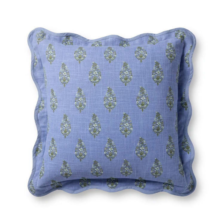 Floral Motif Decorative Pillow