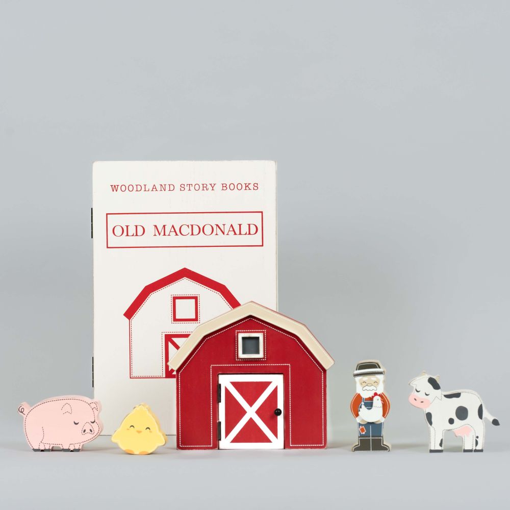 Old MacDonald Board Book Activity Set