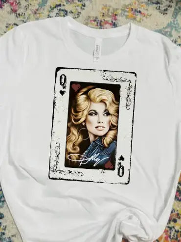 Queen of Hearts Dolly T-Shirt