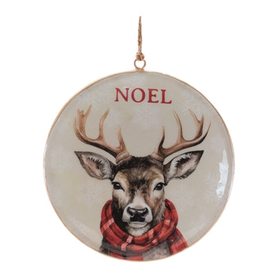 Deer Disc Ornaments