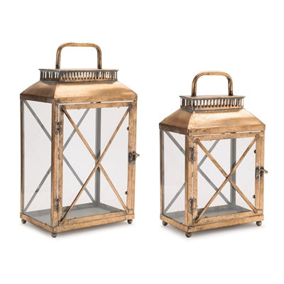Antique Gold Lantern