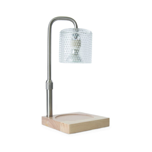 Silver Hobnail Candle Warmer