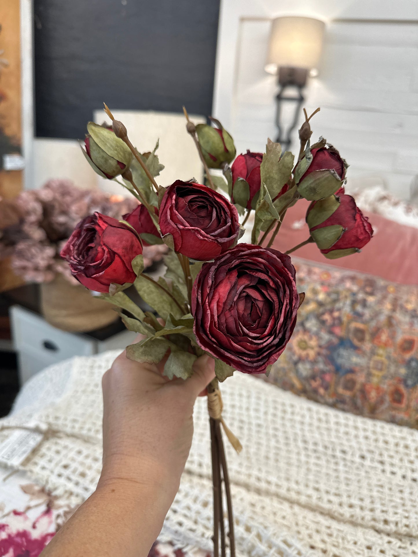Dried Ranunculus Bundles