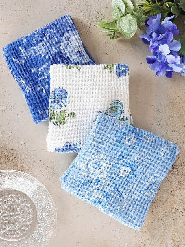 Cornflower Patchwork Tea Towel Bundle