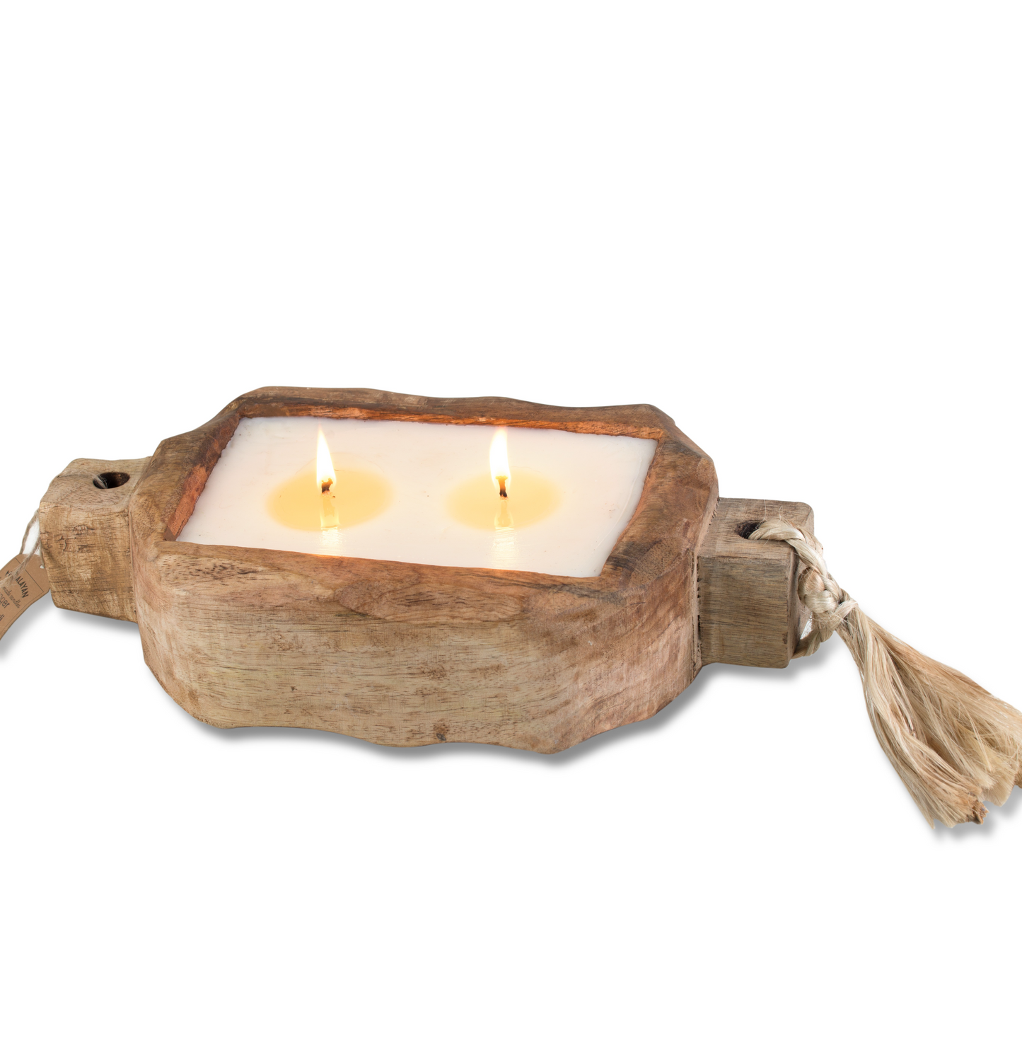 Driftwood Candle Tray