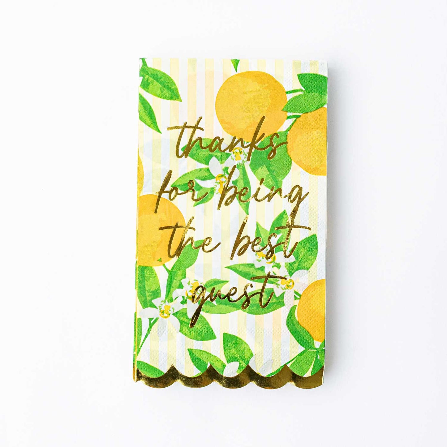 Orange Blossom Paper Guest Towel Pack